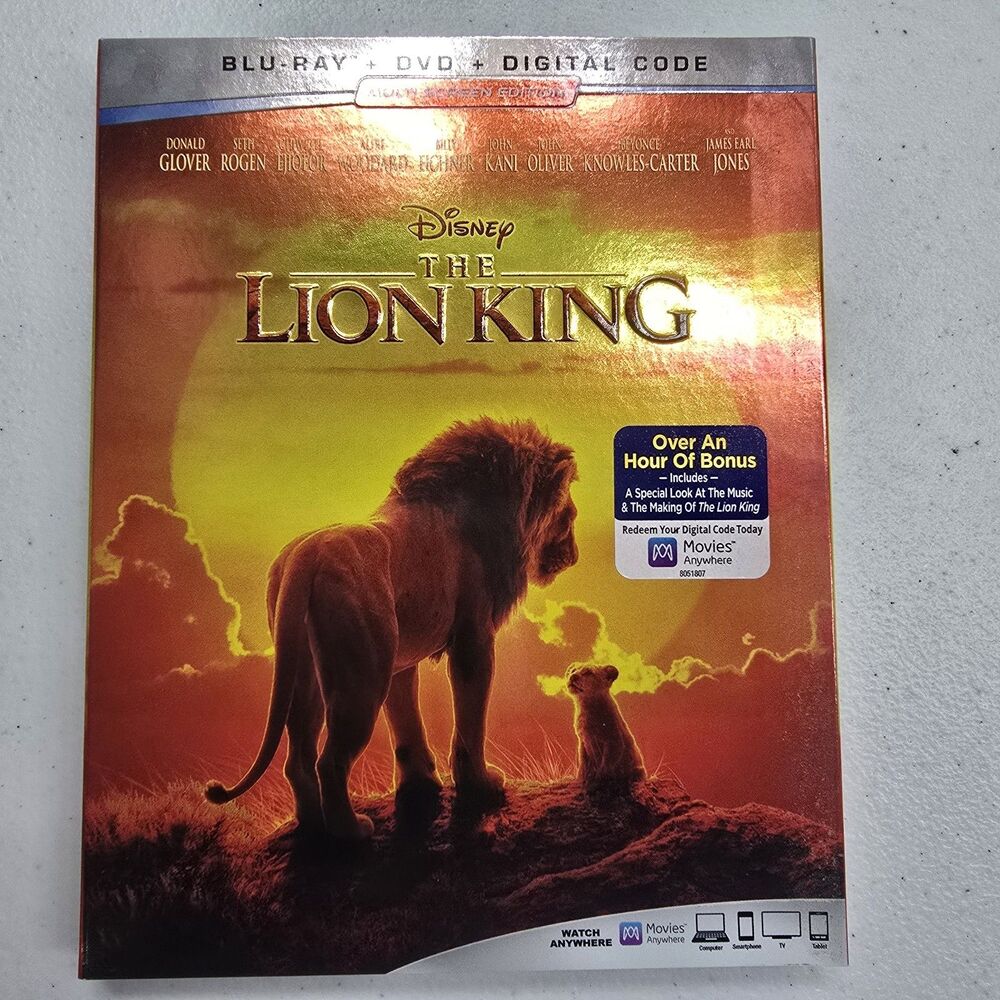 NIP Disney The Lion King DVD & Blu-ray Multi Screen Edition Sealed